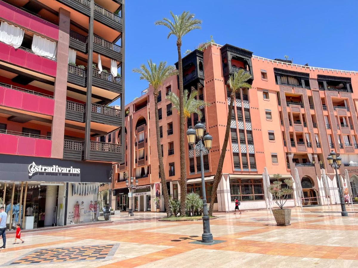 Appartement Haut Standing Gueliz Plaza Avec Vue Μαρακές Εξωτερικό φωτογραφία