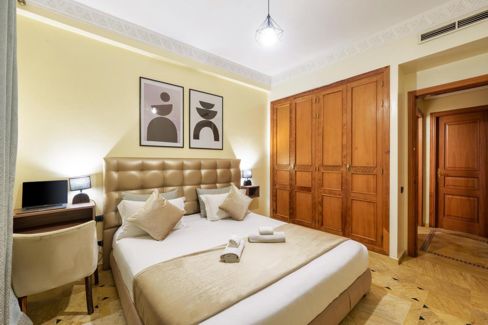 Appartement Haut Standing Gueliz Plaza Avec Vue Μαρακές Εξωτερικό φωτογραφία