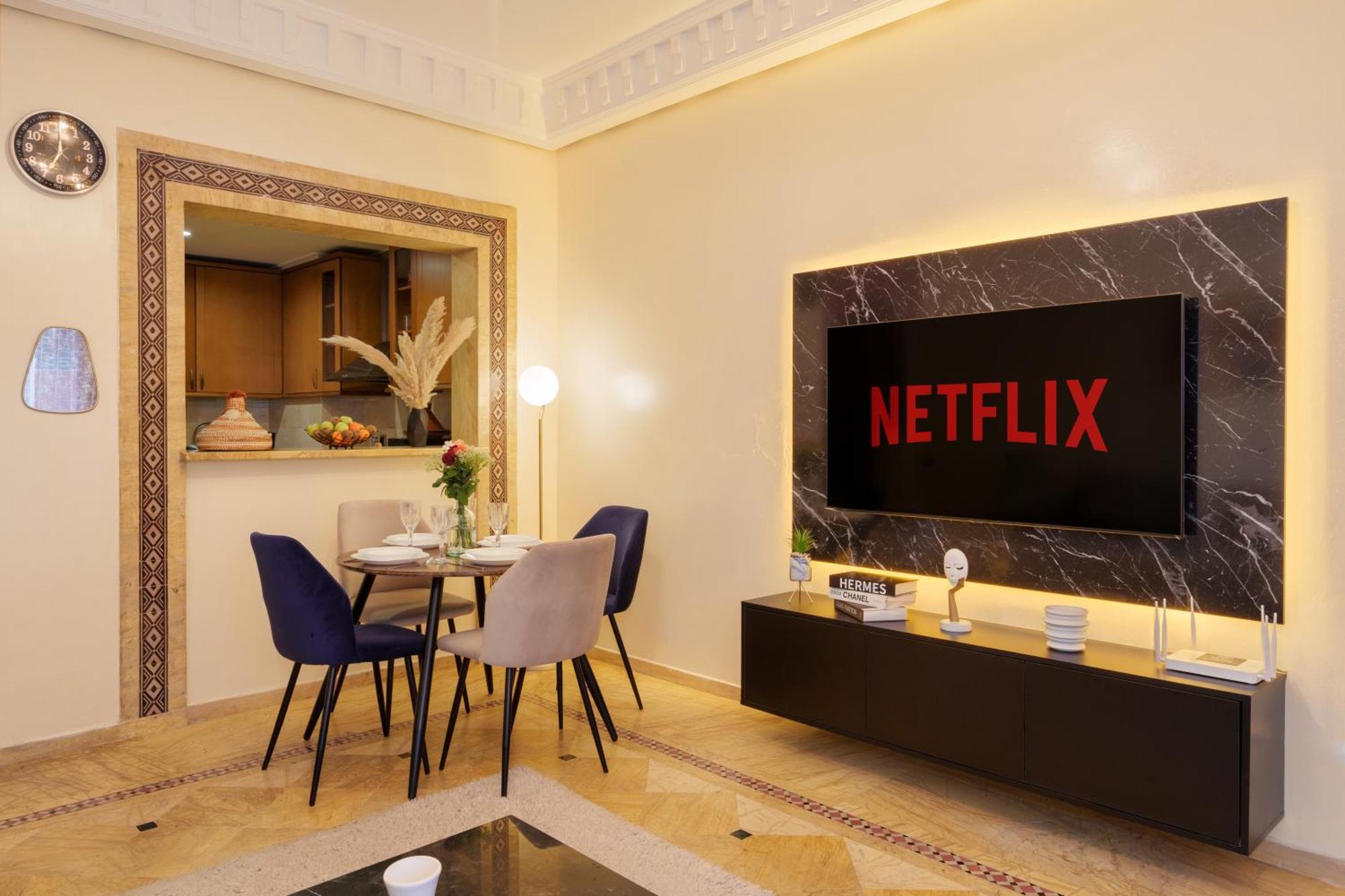 Appartement Haut Standing Gueliz Plaza Avec Vue Μαρακές Εξωτερικό φωτογραφία