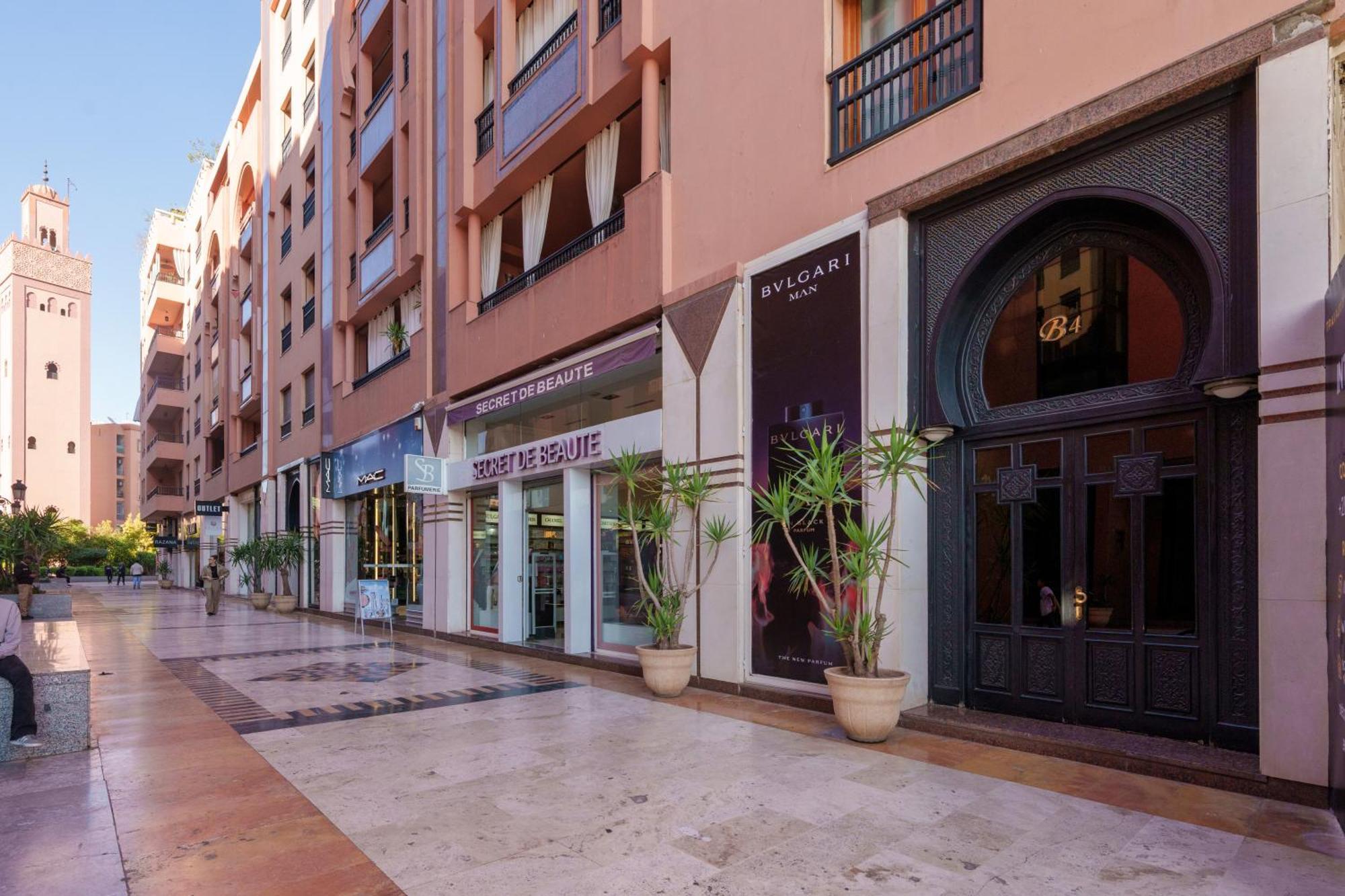 Appartement Haut Standing Gueliz Plaza Avec Vue Μαρακές Εξωτερικό φωτογραφία