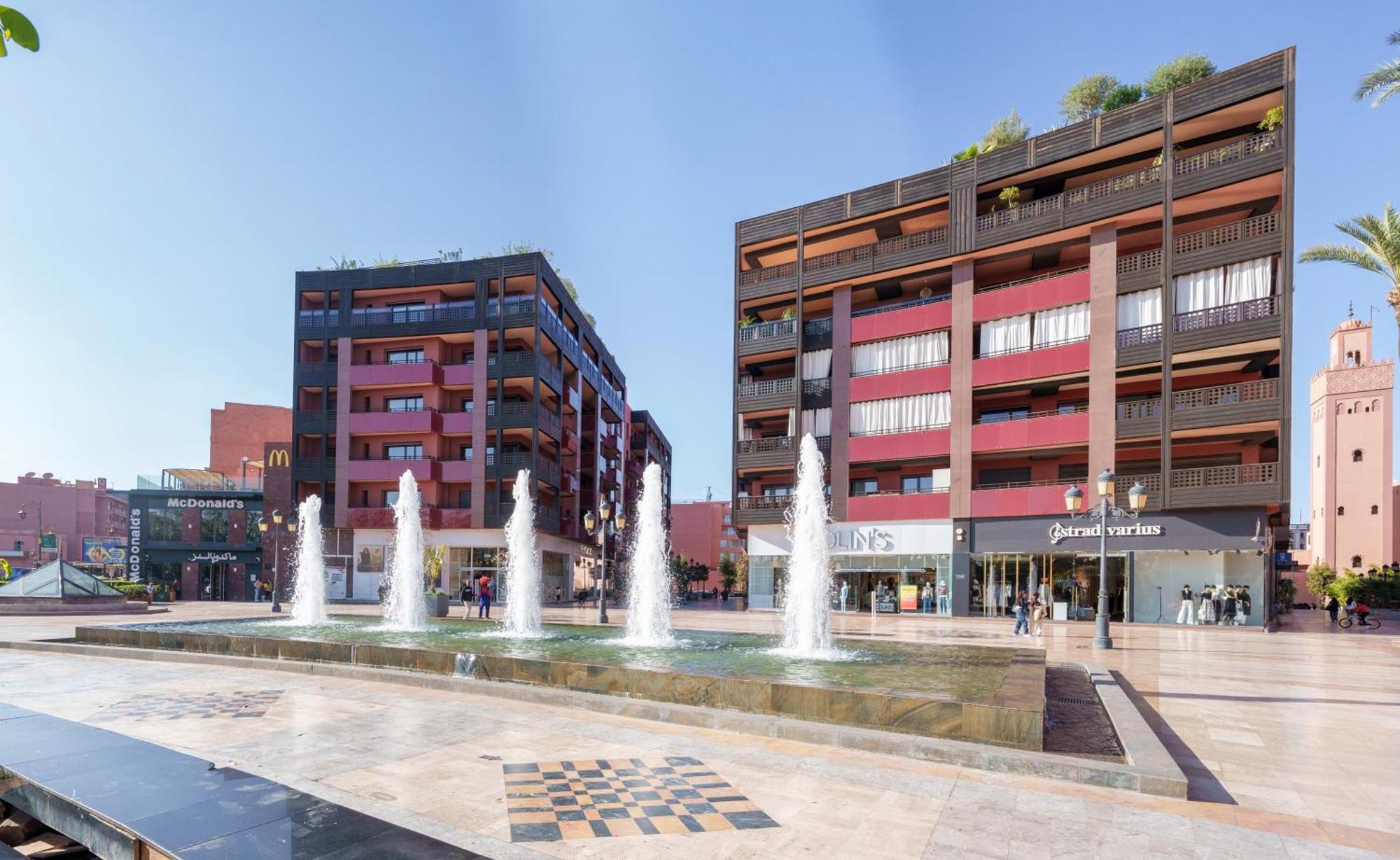 Appartement Haut Standing Gueliz Plaza Avec Vue Μαρακές Εξωτερικό φωτογραφία